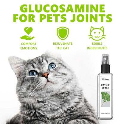 Yegbong Catnip Spray Relieves Cats' Anxiety and Enhances Pet Vitality Health Care Spray