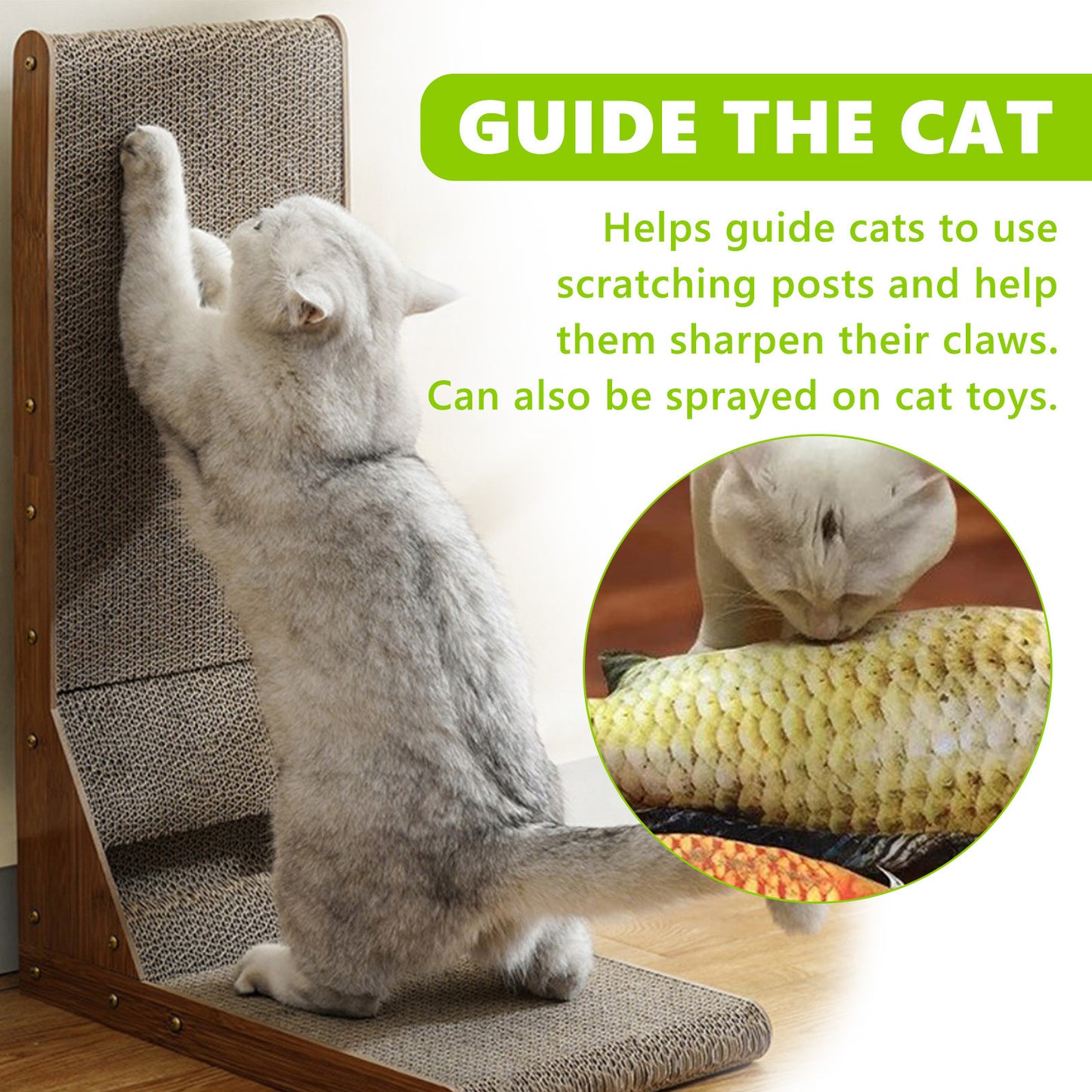 Yegbong Catnip Spray Relieves Cats' Anxiety and Enhances Pet Vitality Health Care Spray